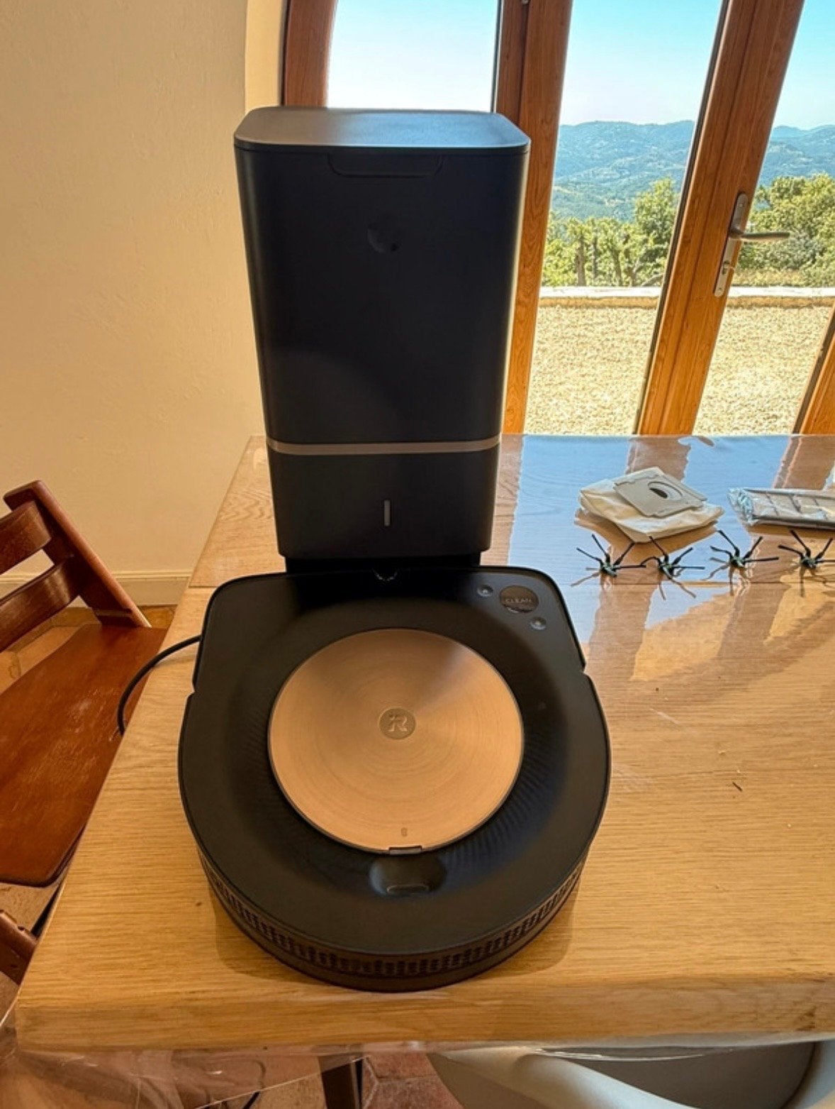 iRobot Roomba S9+ Robotstofzuiger met automatisch legen, Ophalen, IRobot, Automatisch legen, Zo goed als nieuw