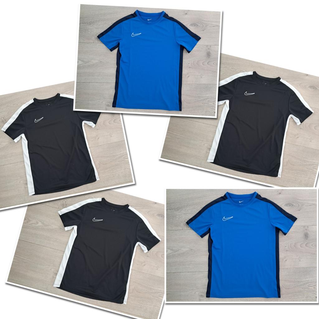 5x Nike shirt zwart blauw maat 146- 152
Dri - Fit
jongen, Ophalen of Verzenden, Zo goed als nieuw, Maat 146