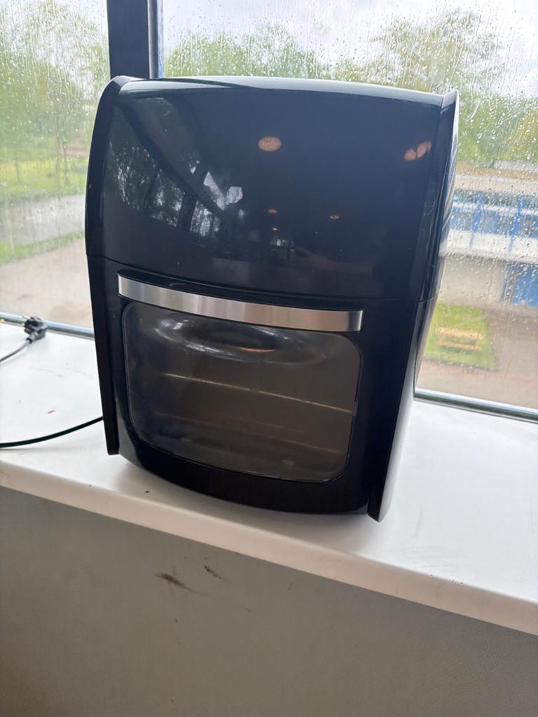 Airfryer XXL - Zwart - Gebruikt, Ophalen of Verzenden, Zo goed als nieuw, Airfryer XXL, 1500 gram of meer