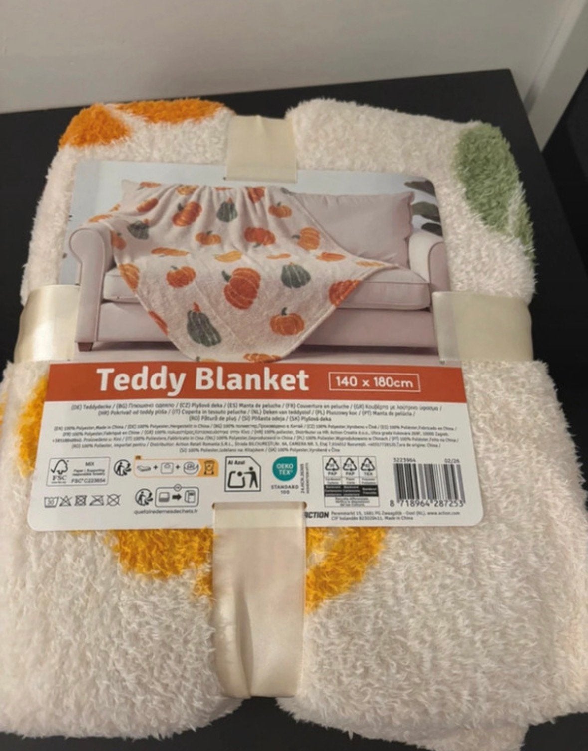 Teddy blanket autumn, Ophalen of Verzenden, Zo goed als nieuw