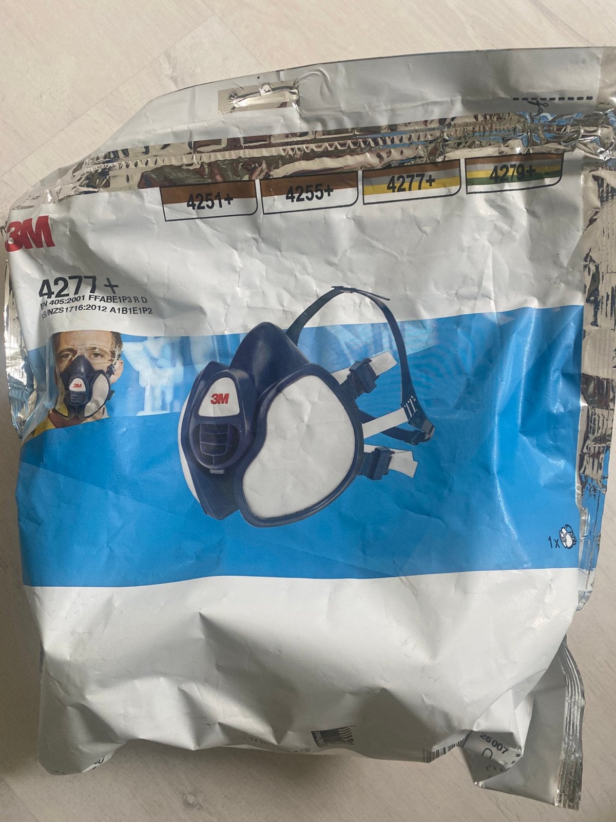 3M 4277+ halfgelaatsmasker, Ophalen of Verzenden, Nieuw