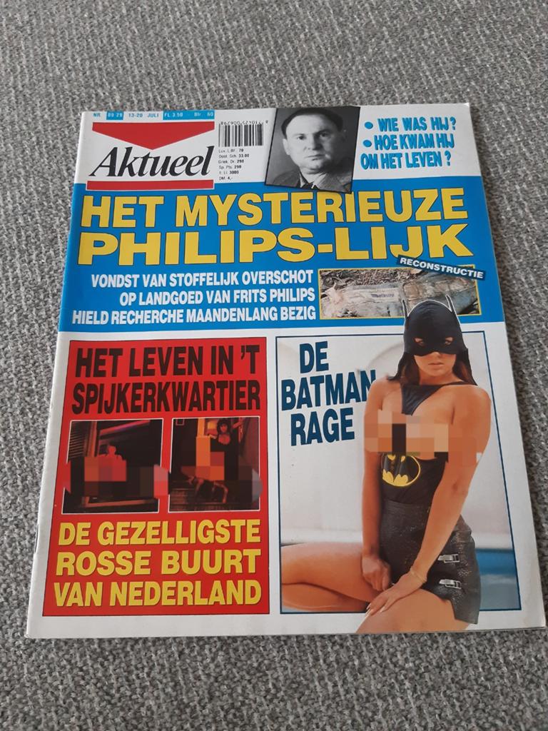 29.Aktueel 1989. Batman. Kelly Lynch. Jan Wielewaal. Karl Ra, Ophalen of Verzenden, 1980 tot heden, Tijdschrift