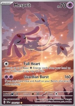 MESPRIT 207/191 - SURGING SPARKS, Ophalen of Verzenden, Nieuw, Losse kaart, Foil