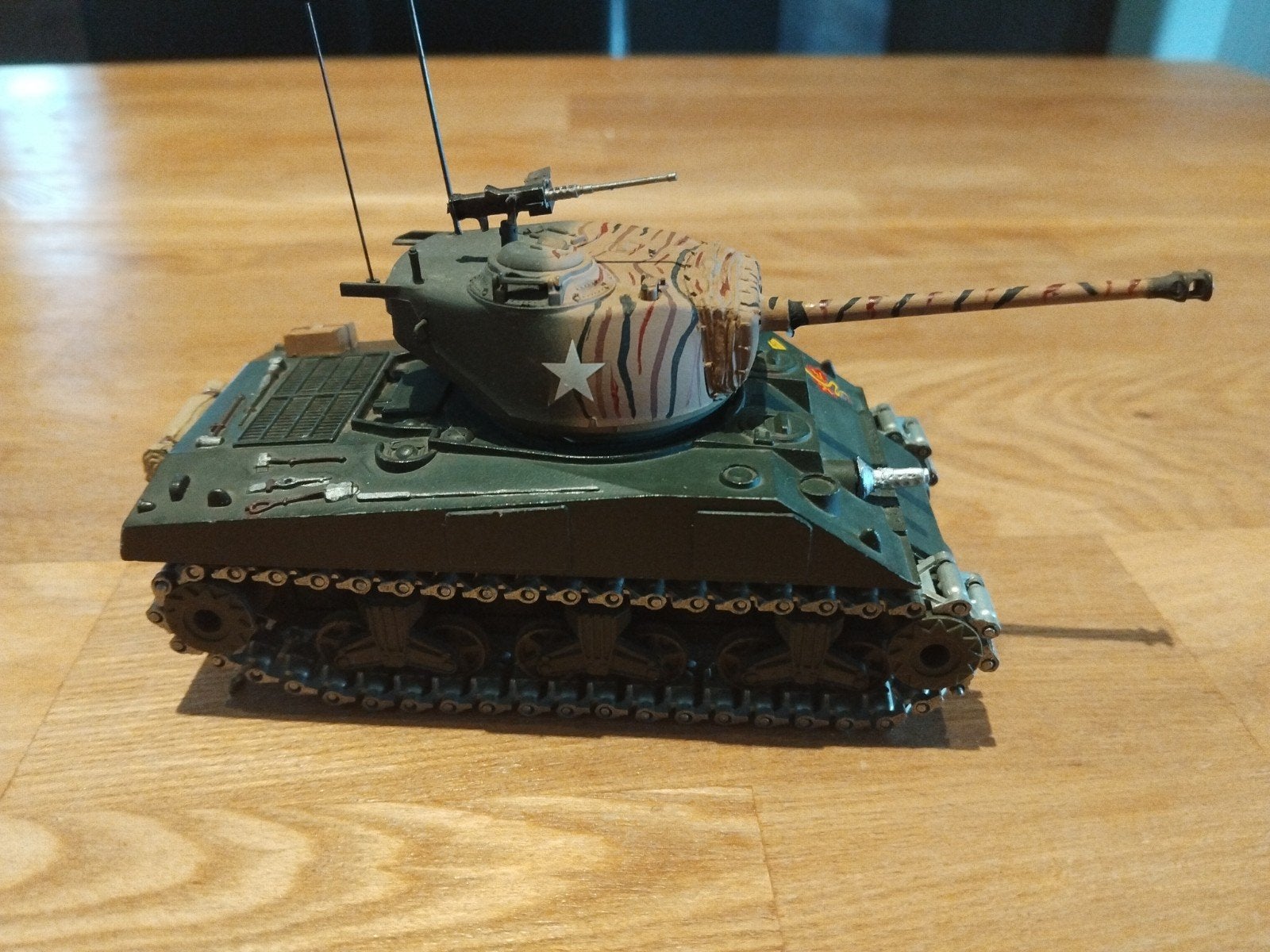 Solido tank met koepel van Tamiya, Ophalen of Verzenden, Gebruikt, Tank, Tamiya