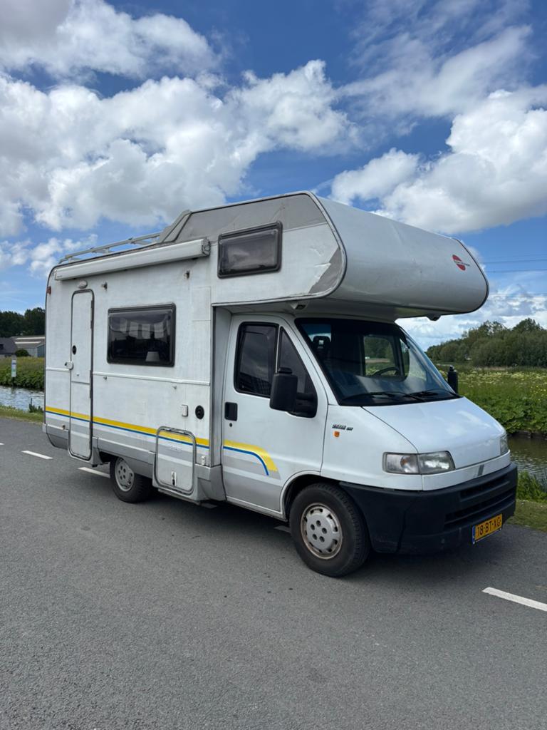Fiat Ducato 2.5 Bürstner Gezinscamper (1997) | Stapelbed, Alkoof, Ringverwarming, Fiat, Particulier