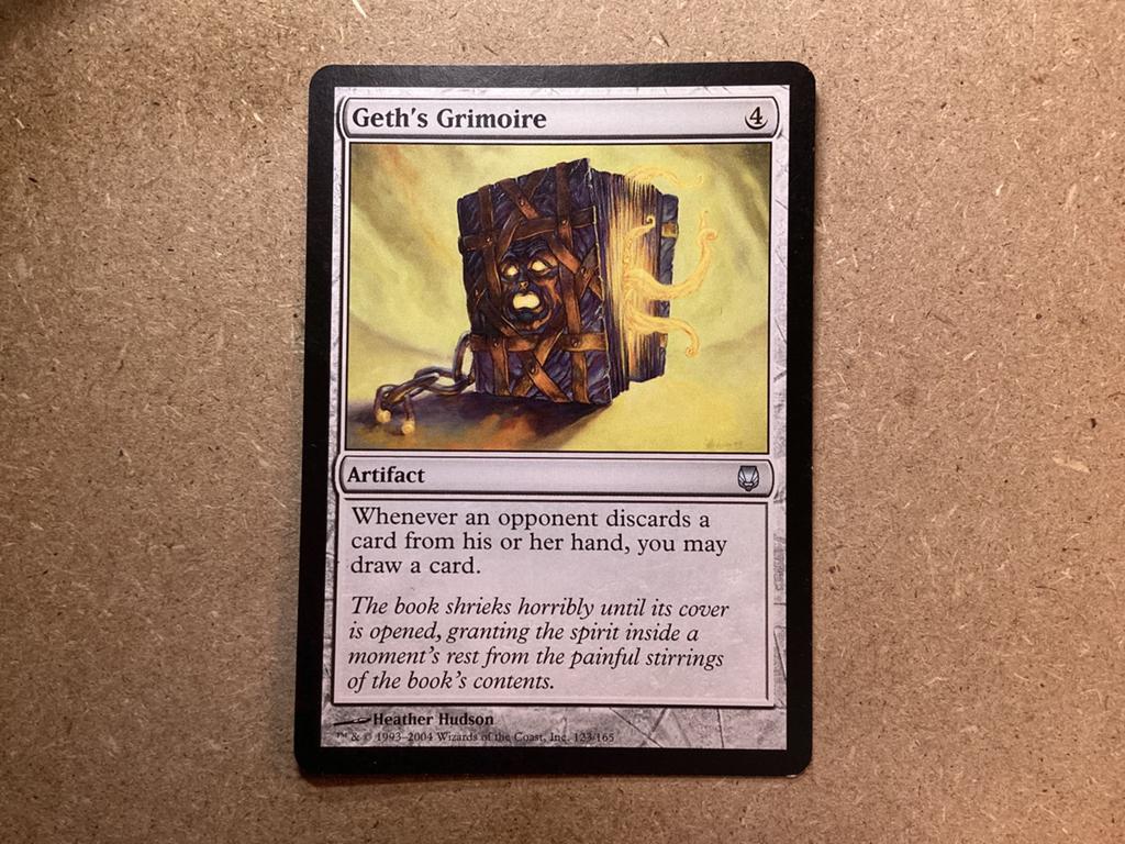 1x Geth's Grimoire [123/165] (Excellent), Ophalen of Verzenden, Zo goed als nieuw, Losse kaart