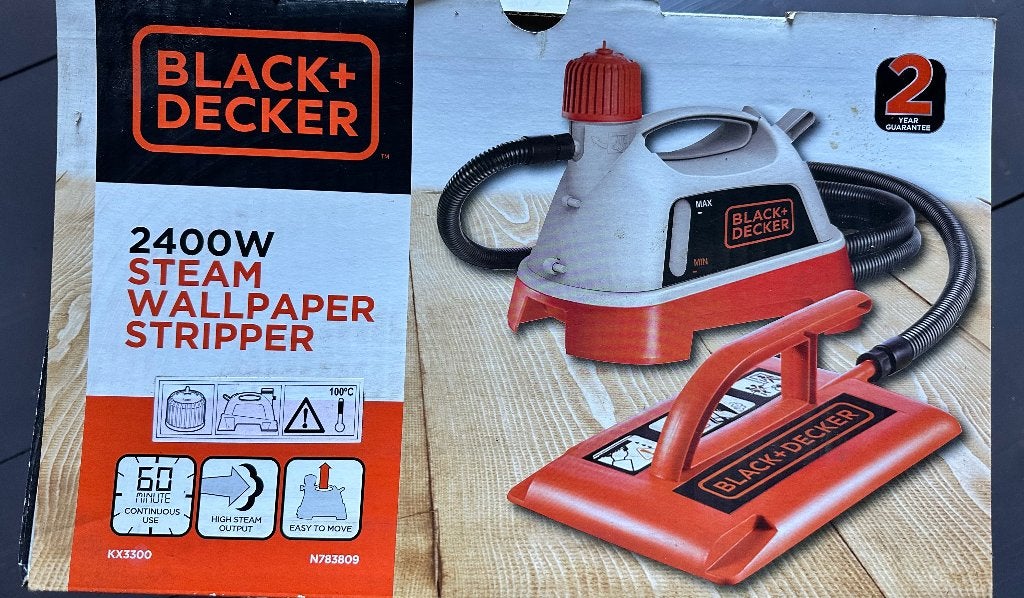 BLACK+DECKER Behangstripper - KX3300, Ophalen, Zo goed als nieuw, Gereedschapsset, Overige merken