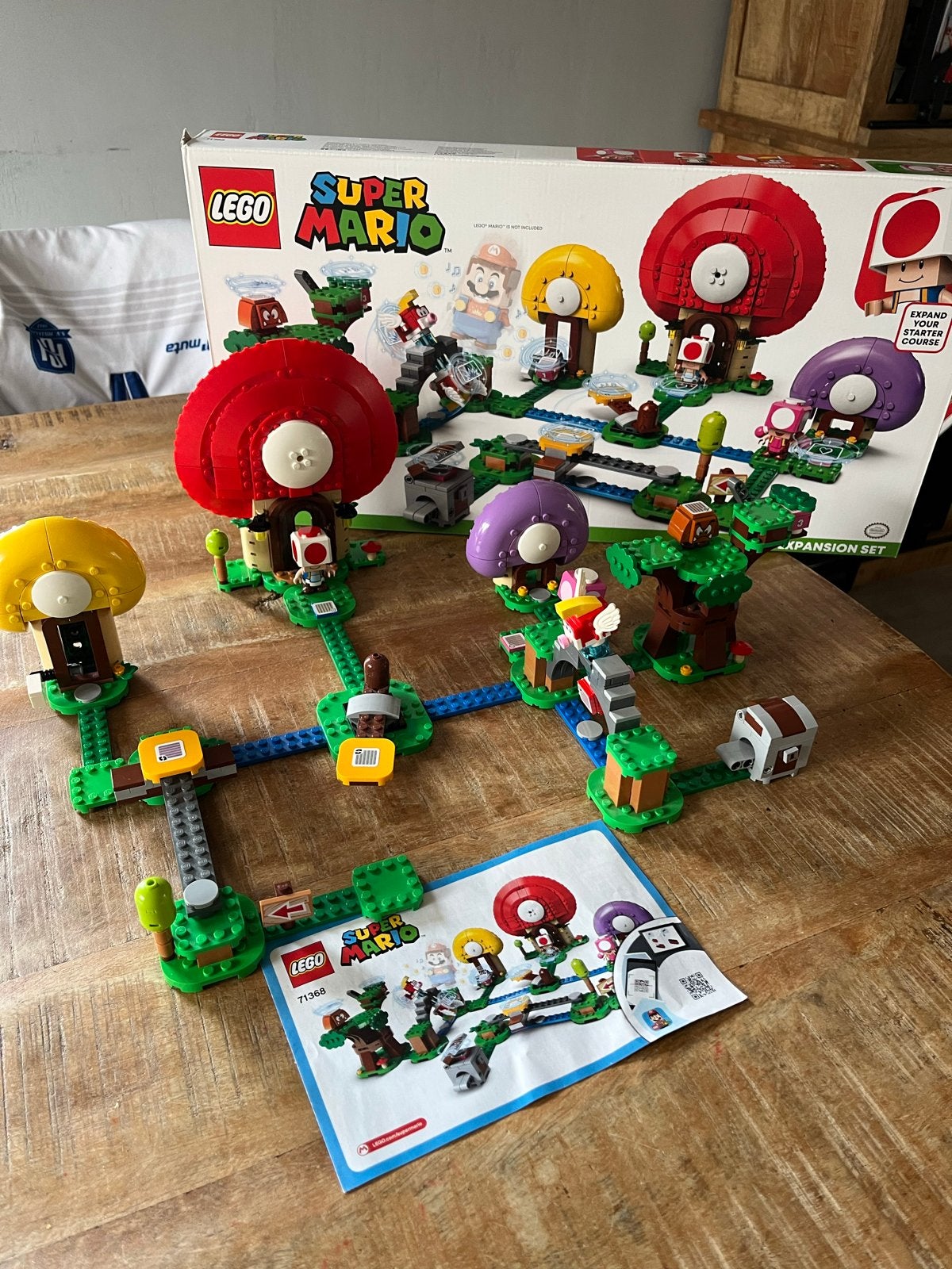 LEGO Super Mario 71368 Toad's Schatzoektocht Uitbreidingsset, Lego, Ophalen of Verzenden, Zo goed als nieuw, Compleet