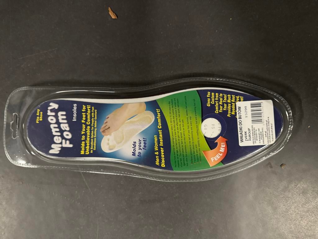 Memory Foam Inlegzooltjes, Ophalen of Verzenden, Nieuw, Wit, Overige typen