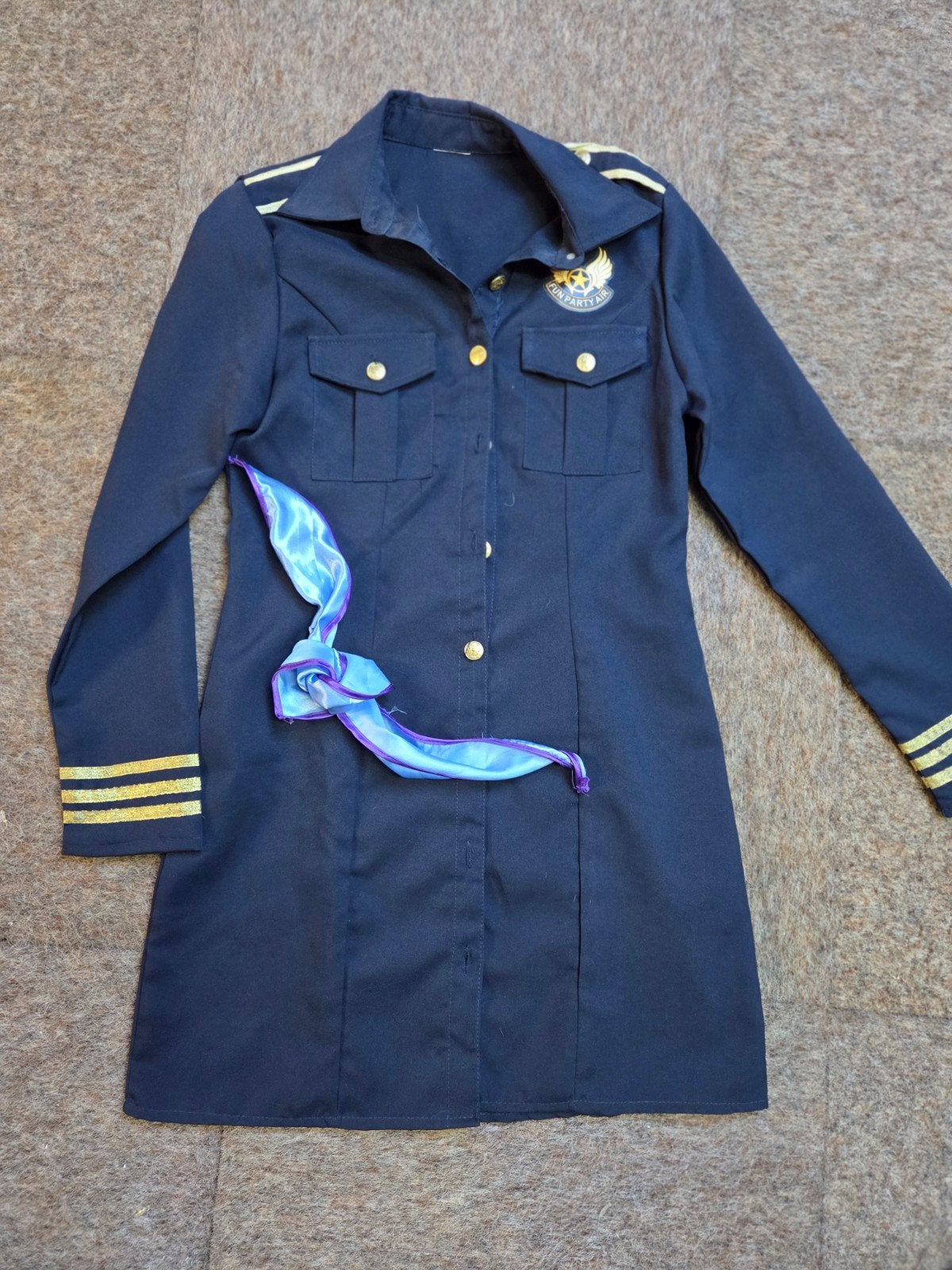 Stewardess pakje maat M - Leuk voor carnaval!, Maat 38/40 (M), Carnaval, Ophalen of Verzenden, Kleding
