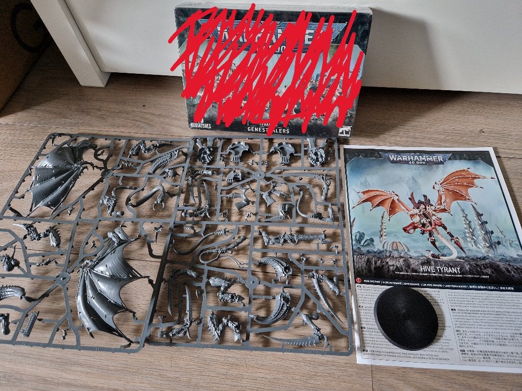 Warhammer 40K Tyranids: Hive Tyrant, Hobby en Vrije tijd, Ophalen of Verzenden, Nieuw, Warhammer 40000, Figuurtje(s)