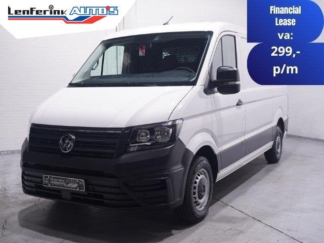 Volkswagen Crafter 2.0 TDI 140 pk L3H2 Lang / Laag Airco, Na, Auto's, Bestelauto's, Stof, 4 cilinders, Volkswagen, 3000 kg