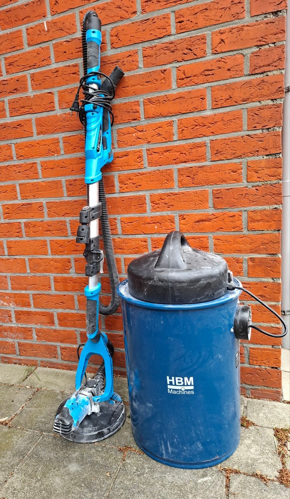 HBM Wand- en Plafondschuurmachine met Stofafzuiger Set, Doe-het-zelf en Verbouw, Gereedschap | Schuurmachines, Ophalen