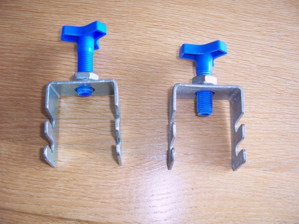 Twinny load klemmen 2 stuks., Ophalen of Verzenden, Zo goed als nieuw, Trekhaakdrager