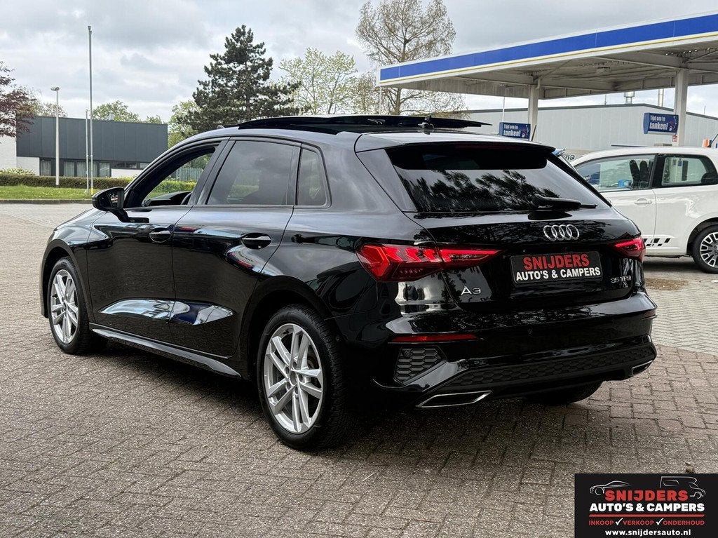 Audi A3 Sportback 35 TFSI Pro Line pano dak automaat, Stof, 4 cilinders, Zwart, Autotrust