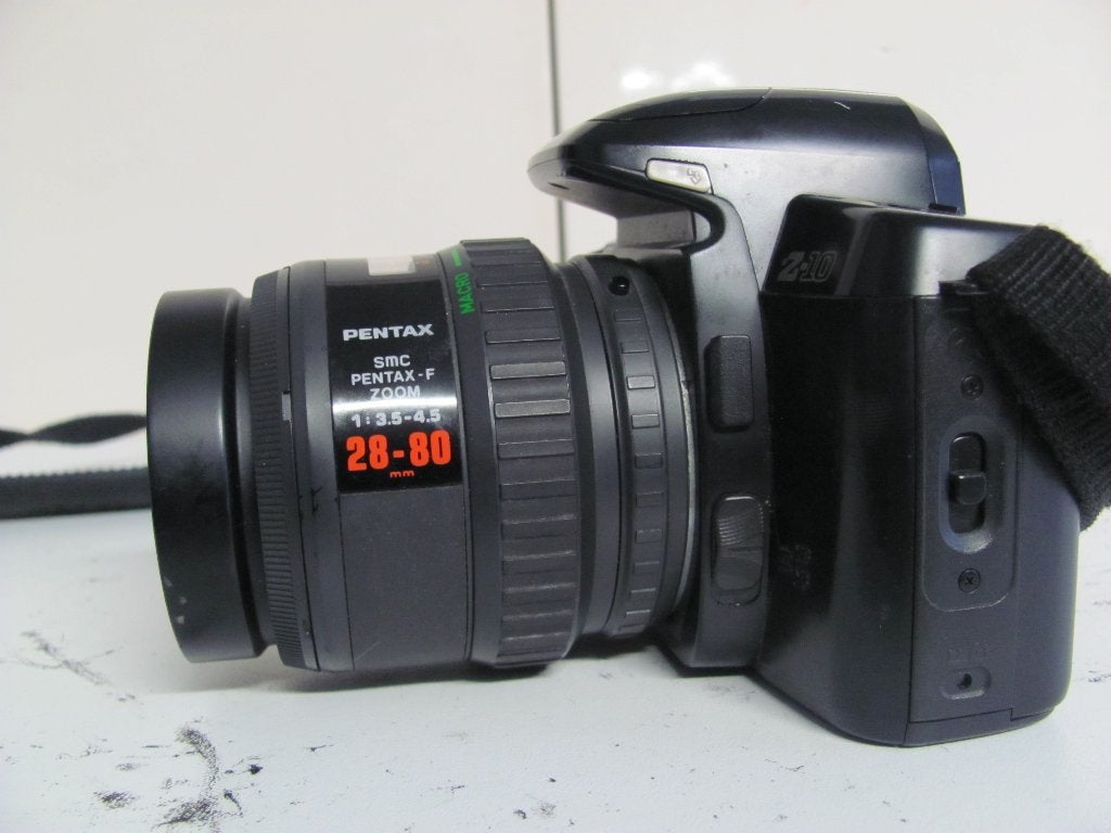 PENTAX Z-10 spiegelreflexcamera met 28-80 lens, Ophalen of Verzenden, Zo goed als nieuw, Spiegelreflex, Pentax