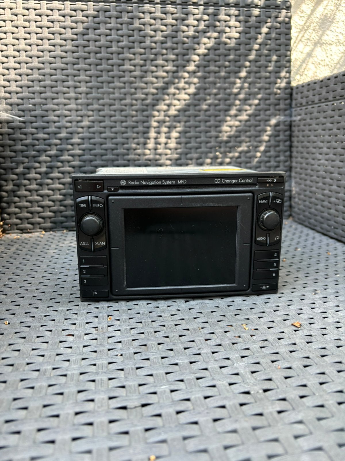 Originele golf 4 MFD radio, Auto diversen, Ophalen, Zo goed als nieuw