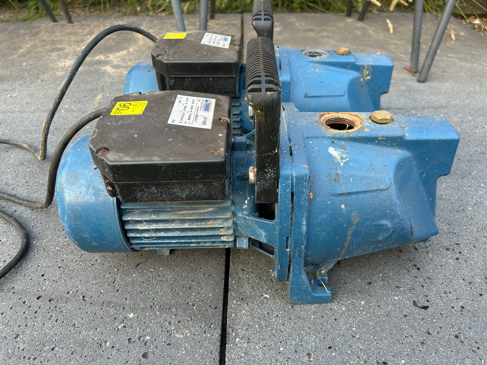 Elpumps JPV 1500B Hydrofoorpomp - 2 stuks, Ophalen, Gebruikt, Elektrisch, Hydrofoorpomp