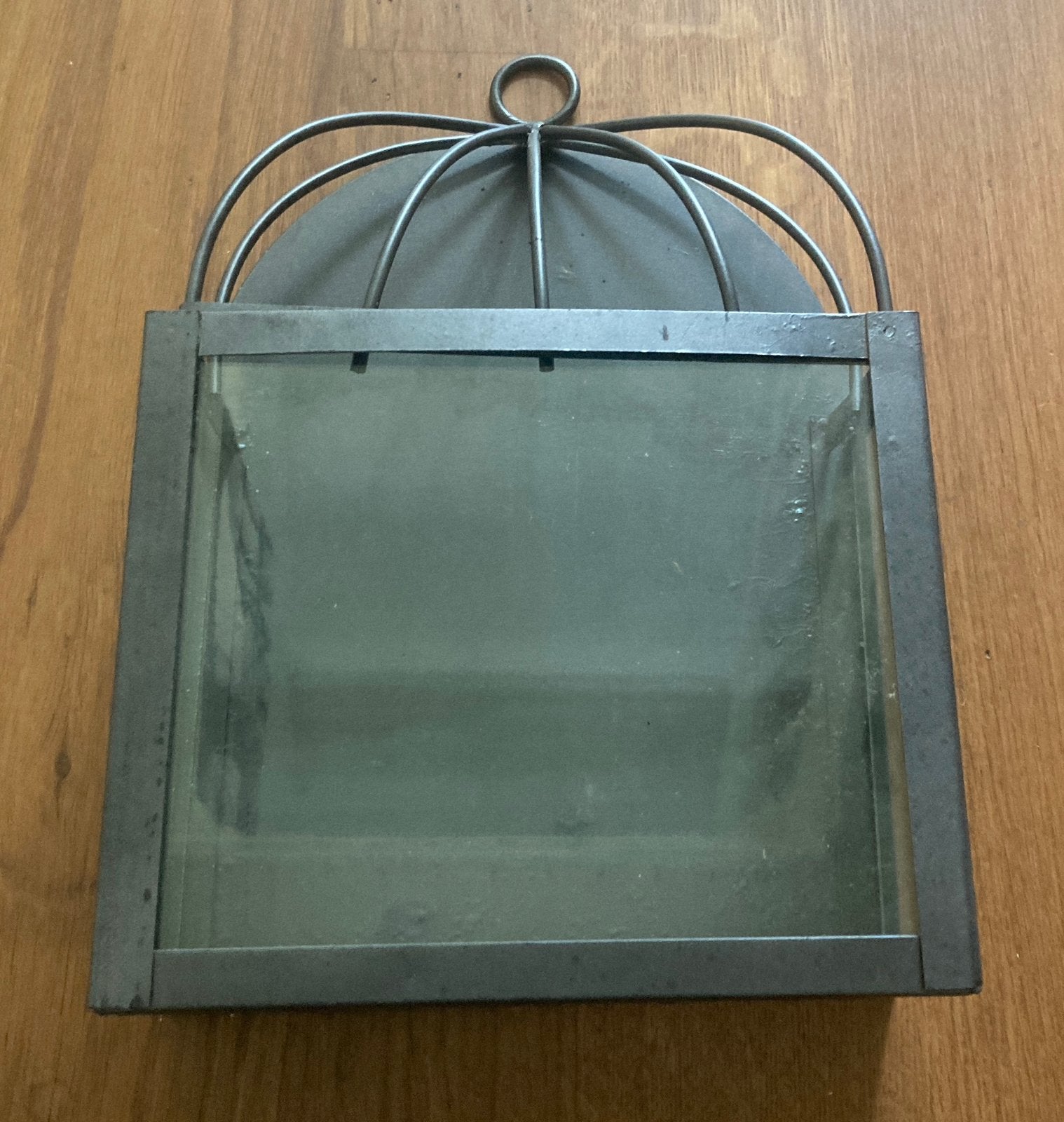 Metalen lantaarn decoratie, Ophalen, Zo goed als nieuw