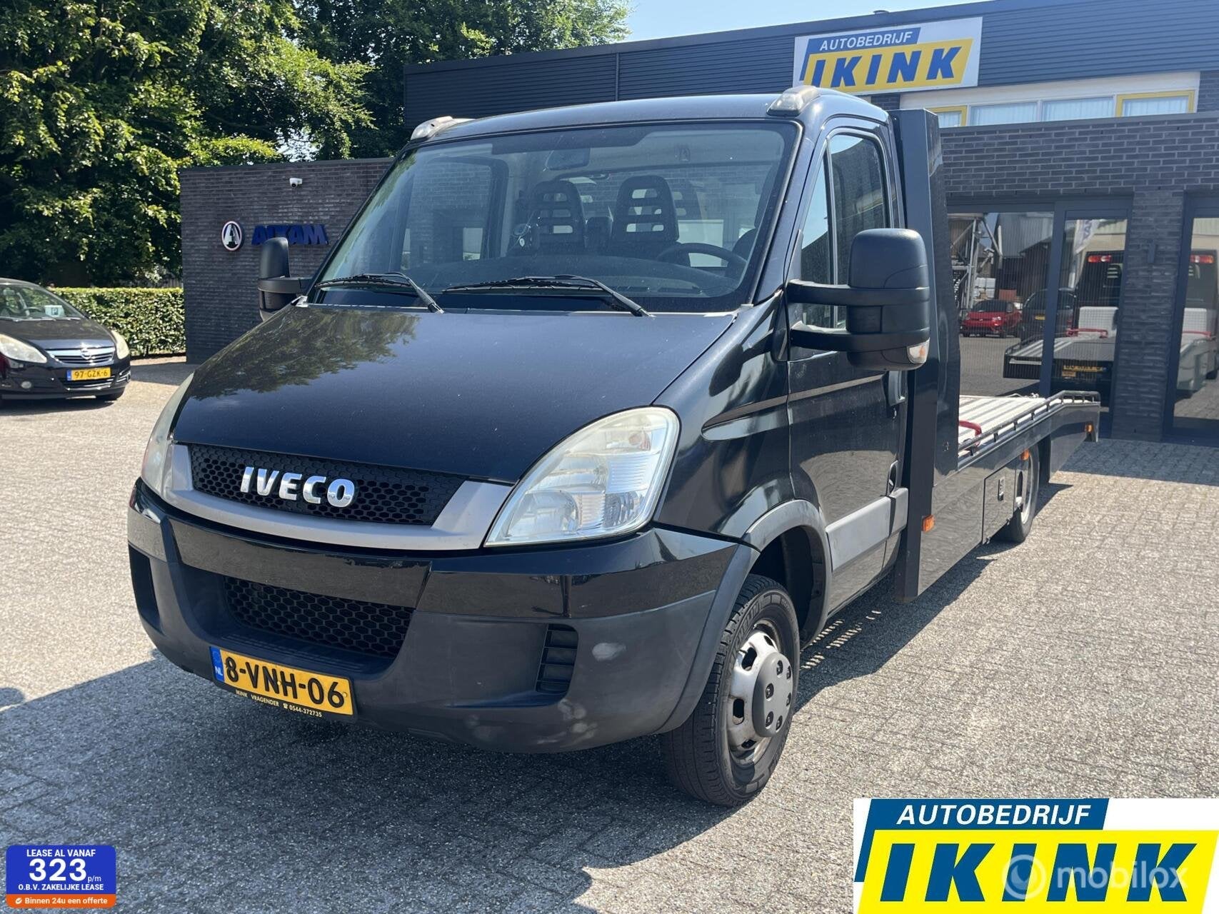 Iveco Daily Oprijwagen 3.0 40C18 410 | Tijhof | Laadvermogen, Euro 5, Stof, Gebruikt, Zwart