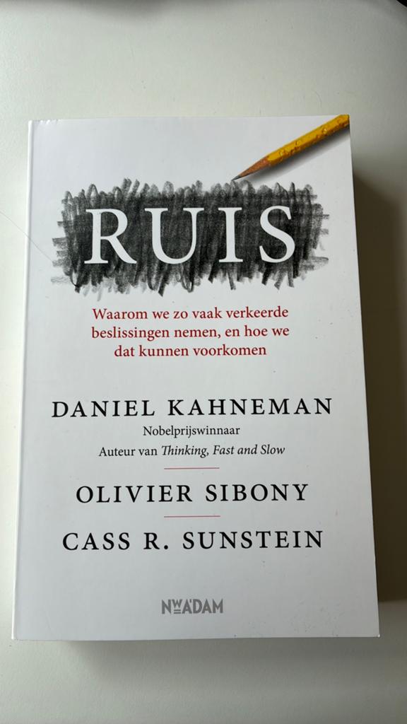 Daniel Kahneman - Ruis, Boeken, Ophalen of Verzenden, Zo goed als nieuw, Daniel Kahneman; Olivier Sibony; Cass R. Sunstein