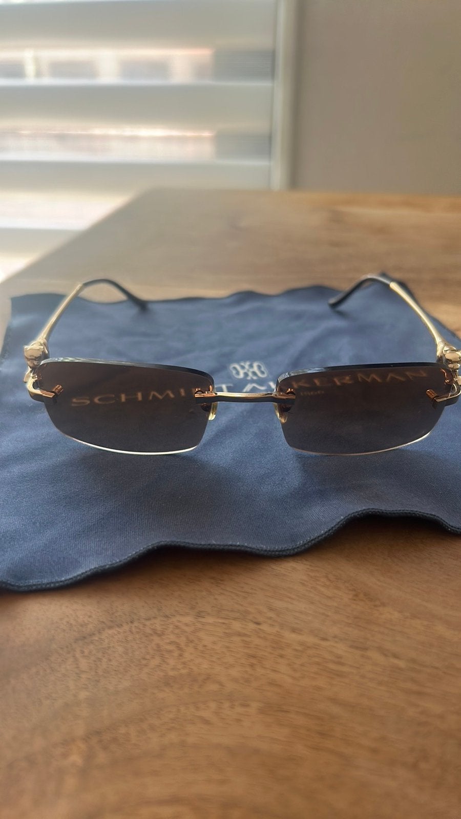 Cartier glazen, Sieraden, Tassen en Uiterlijk, Zonnebrillen en Brillen | Heren, Ophalen of Verzenden, Zo goed als nieuw, Overige merken