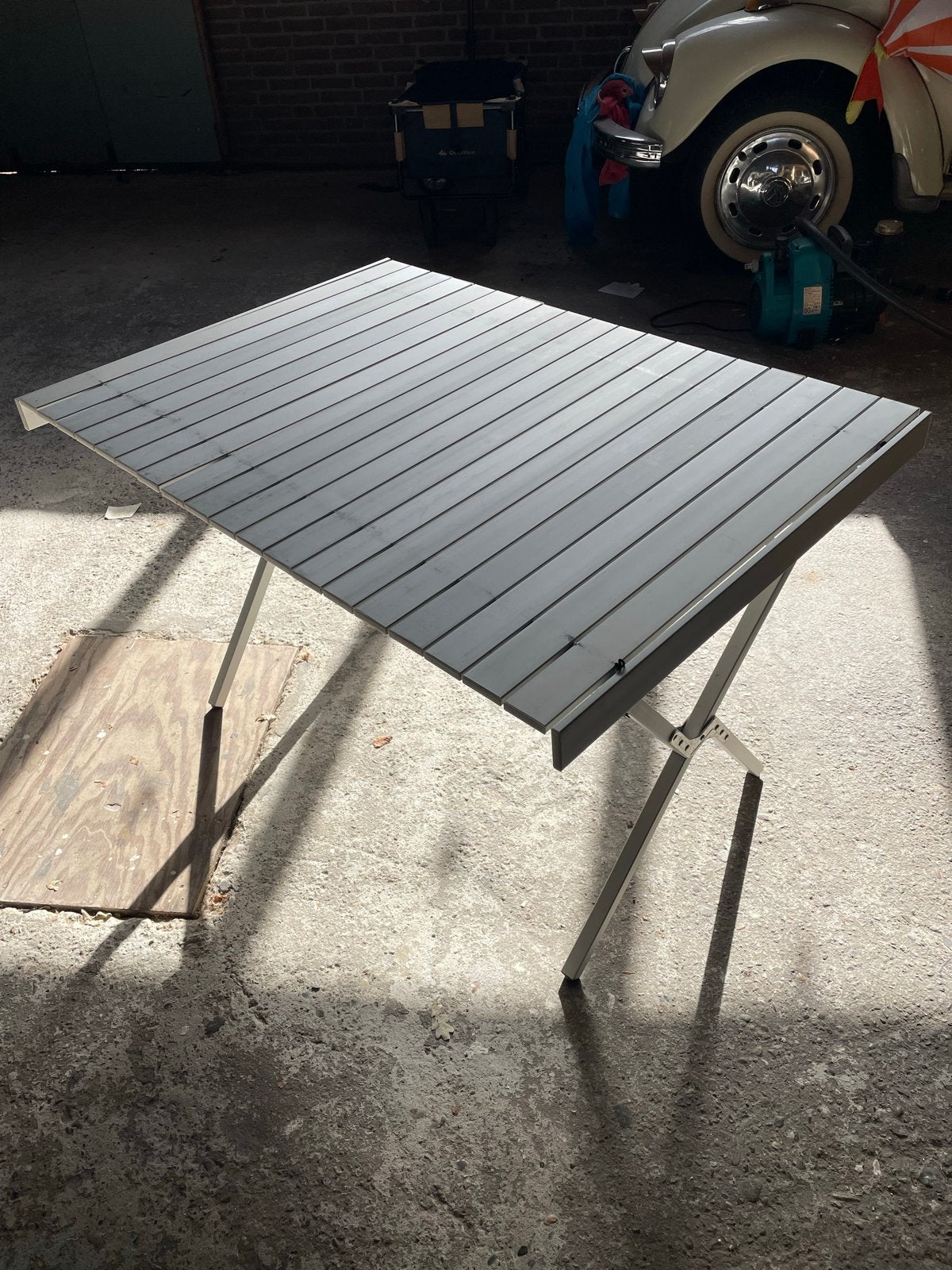 Opvouwbare campingtafel - Ideaal voor buiten!, Ophalen, Gebruikt, Campingtafel