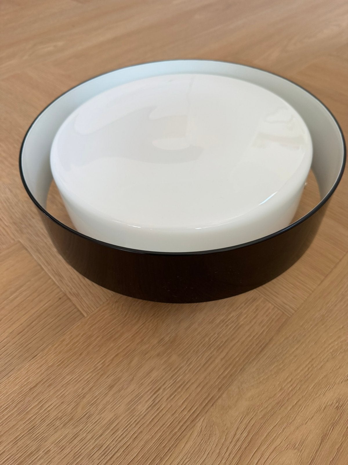 Marset halogeen plafondlamp Plaf-on, Modern, Zwart, Zo goed als nieuw, Glas