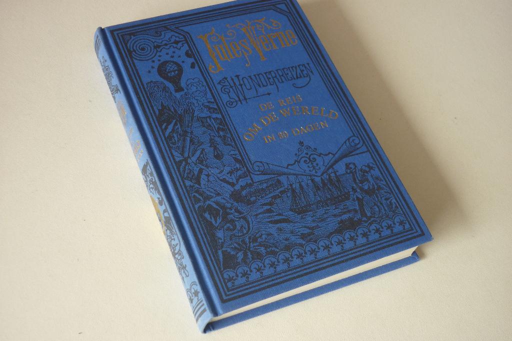 Jules Verne Wonderreizen: Reis om de Wereld in 80 dagen, Ophalen of Verzenden, Gelezen
