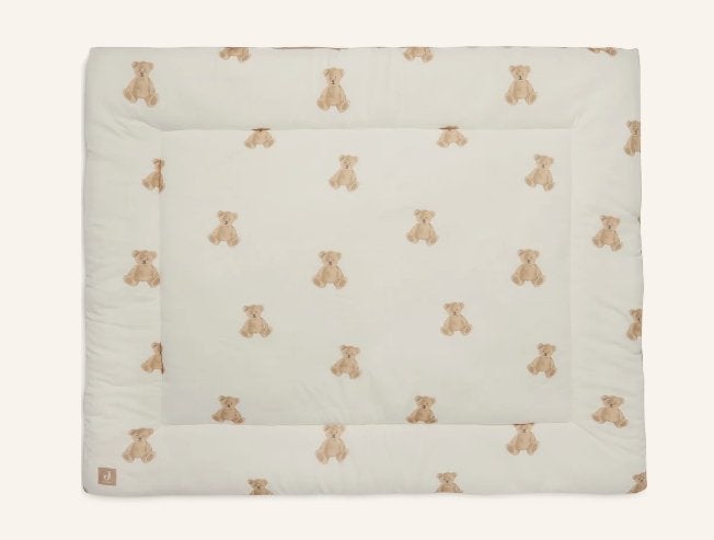 Jollein Boxkleed Teddy Bear, Ophalen of Verzenden, Nieuw, Rechthoekig, Boxkleed