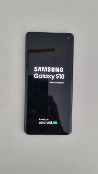 Samsung Galaxy S10 - Zeer goed met hoesje, Telecommunicatie, Mobiele telefoons | Samsung, Blauw, Touchscreen, Ophalen of Verzenden