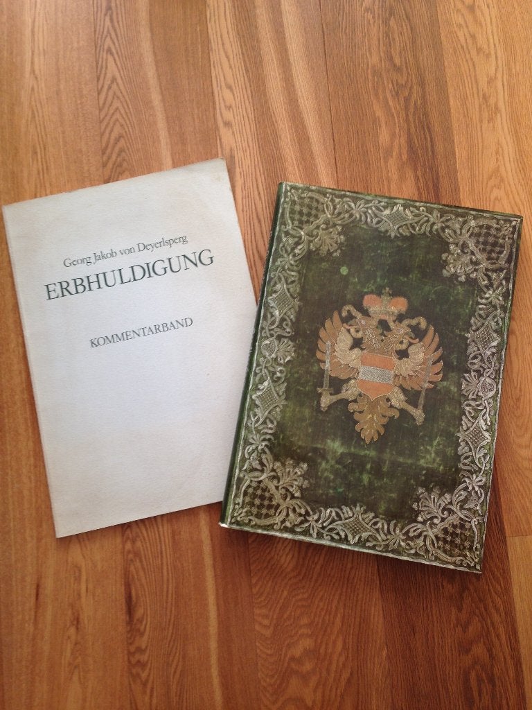 Boek: Erbhuldigung der steirischen landstände aus dem Jahre, Gelezen, Europa, Ophalen of Verzenden, 17e en 18e eeuw
