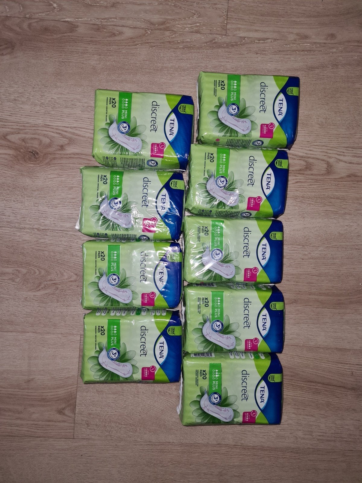 9x Tena lady discreet mini plus verband NIEUW, Ophalen of Verzenden, Nieuw