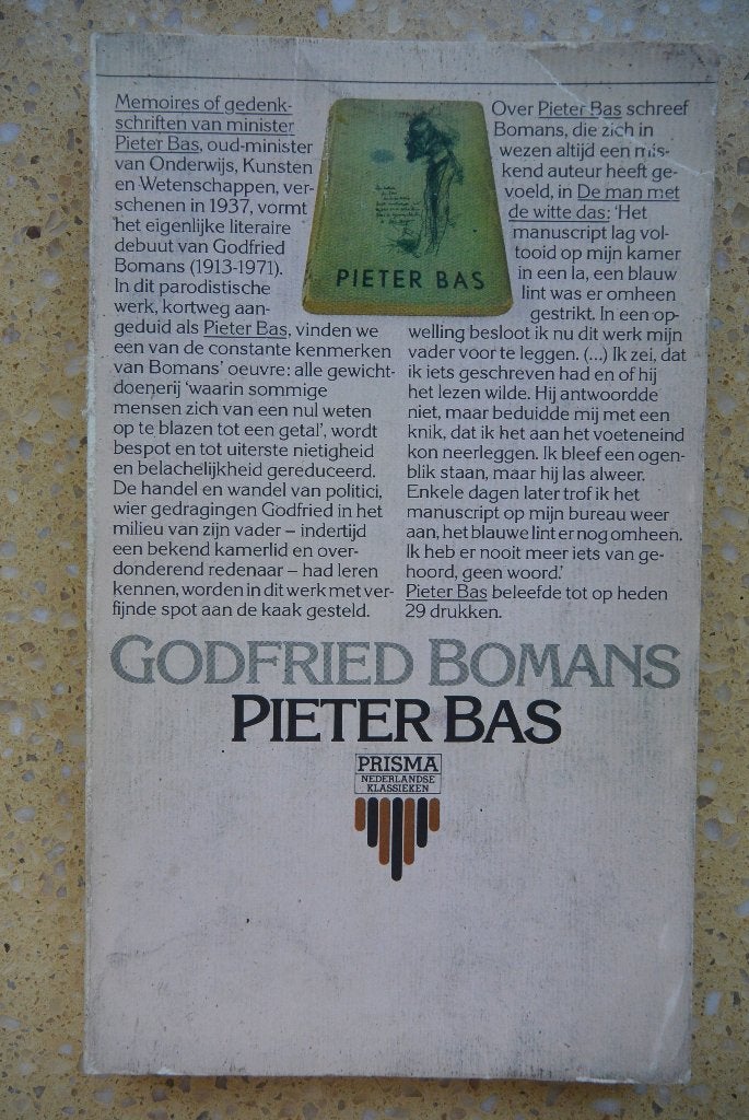 Pieter Bas - Godfried Bomans - 1948 - Gratis, Gelezen, Ophalen of Verzenden, Nederland, Godfried Bomans