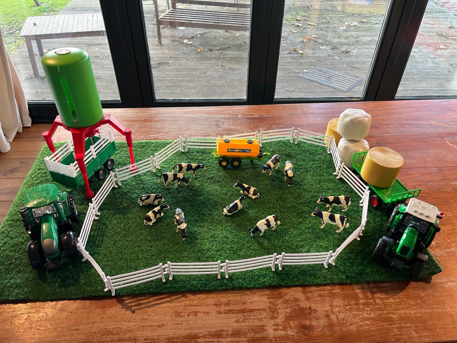 Siku Silo Boerderij Speelset met Tractoren en Koeien, Ophalen of Verzenden, Gebruikt, Jongen of Meisje