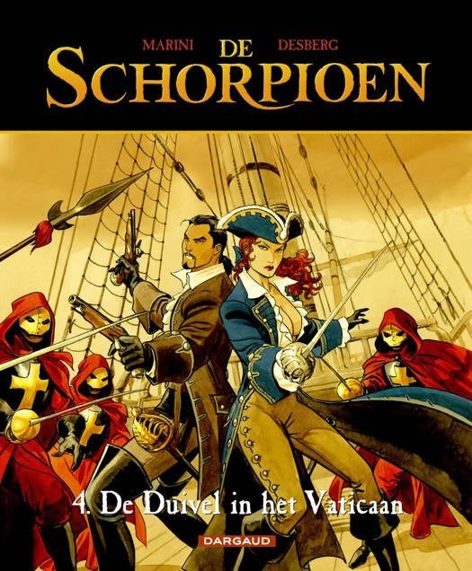 De Schorpioen. Nr 4 De Duivel in het Vaticaan. 2004, Eén stripboek, Ophalen of Verzenden, Gelezen