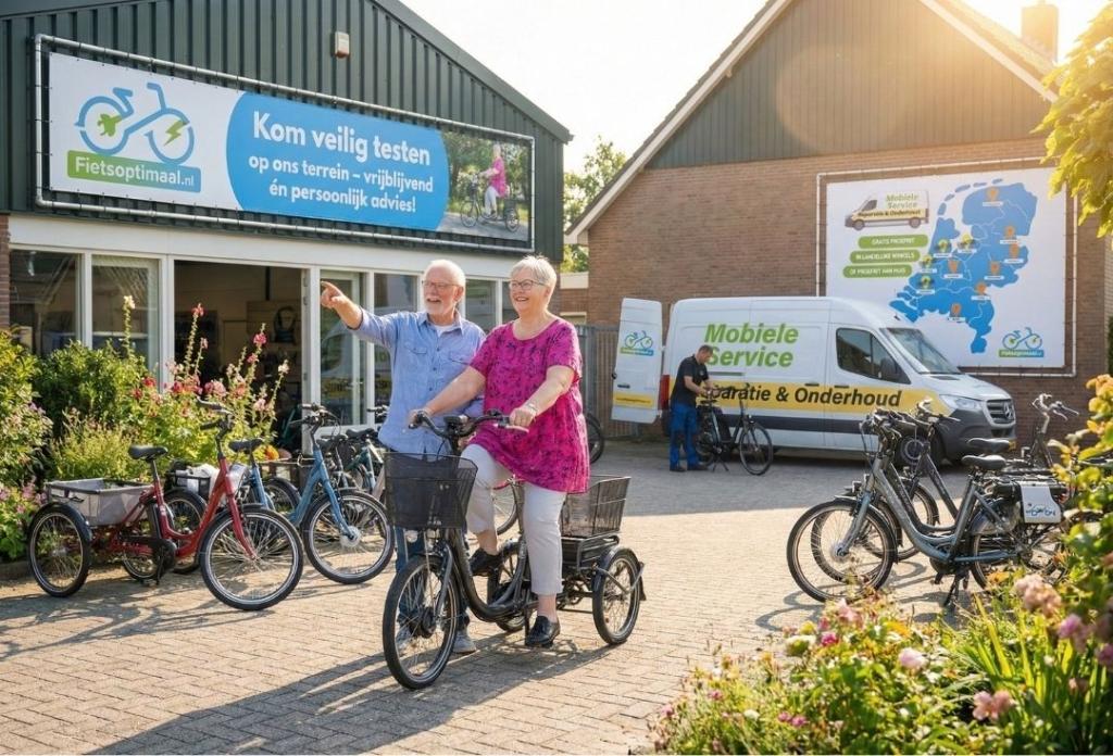 Foto 11 van Elektrische driewieler driewielfiets senioren balansfiets