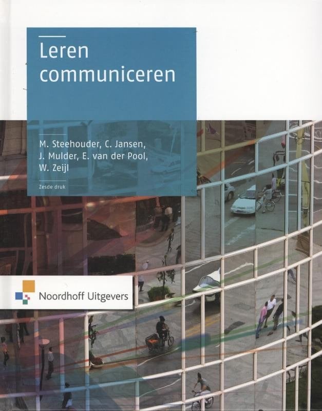 Leren communiceren 9789001788926, Zo goed als nieuw, Noordhoff Uitgevers, Alpha, HBO