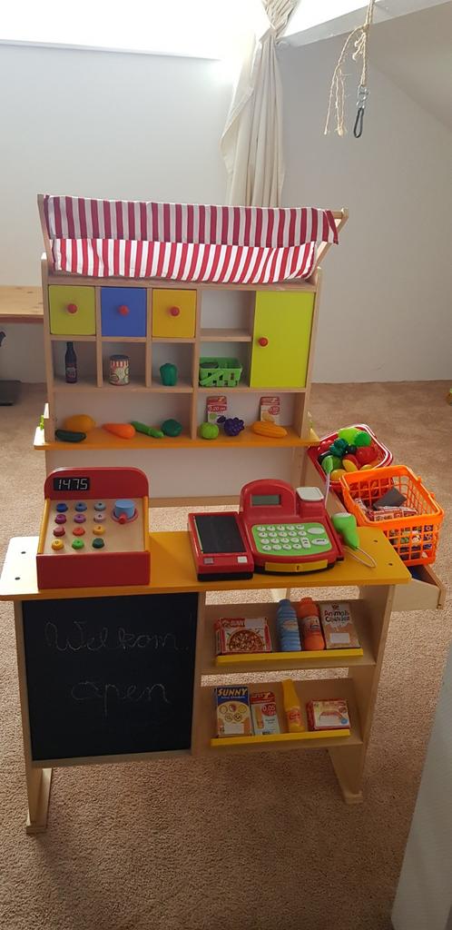 Winkel met accesoires, Ophalen
