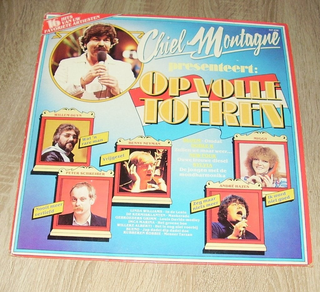 LP - various - Op Volle Toeren, LP, Gebruikt, Pop, Ophalen of Verzenden
