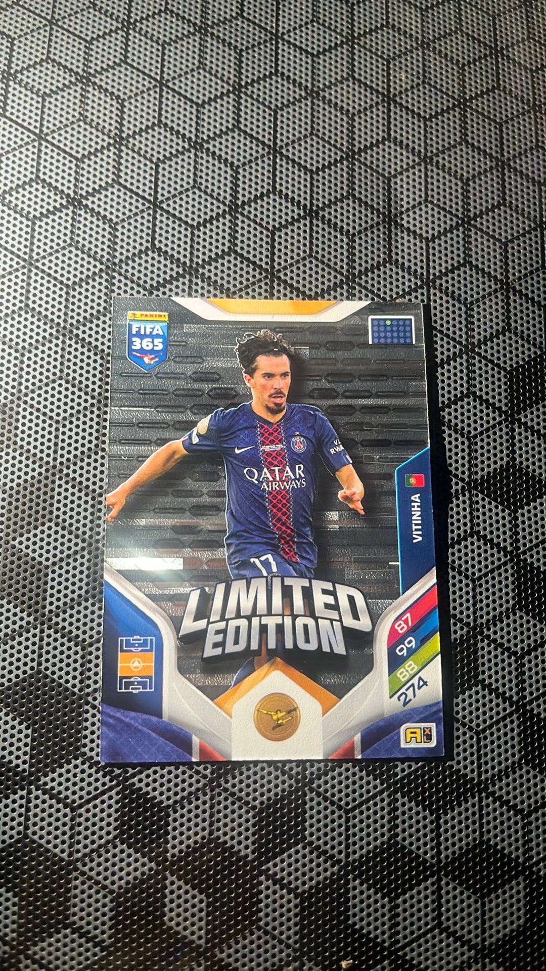 Limited Edition Vitinha PSG, Ophalen of Verzenden, Zo goed als nieuw, Plaatje