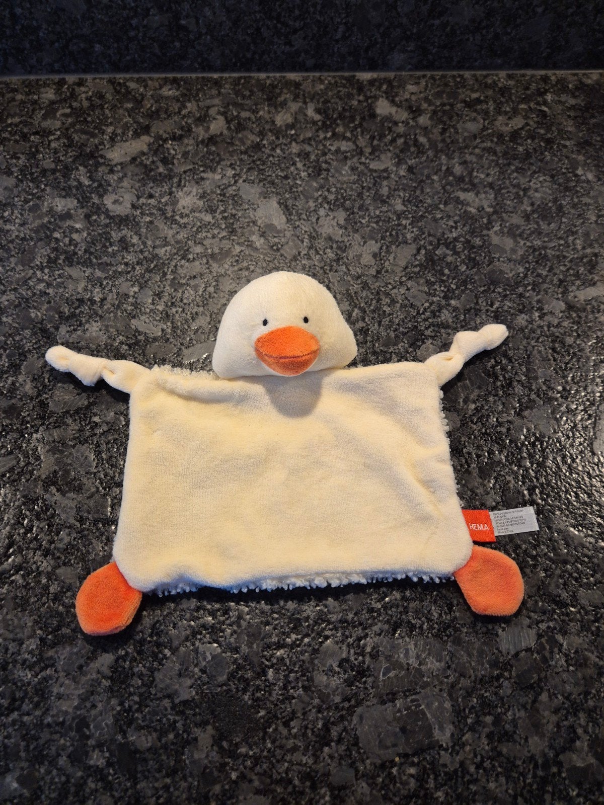 HEMA  - Knuffeldoekje Eend, Ophalen of Verzenden, Eend