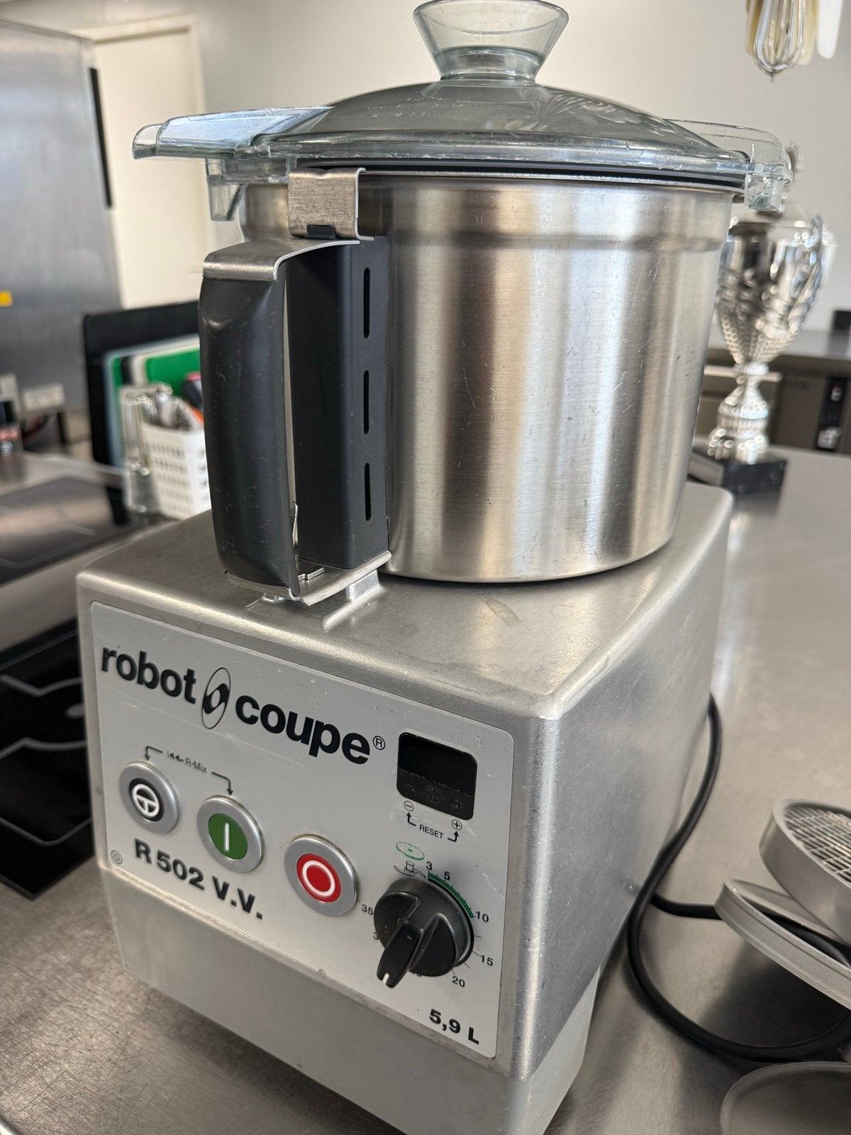 Robot Coupe R502 V.V. Keukenmachine, 4 liter of meer, Ophalen, Gebruikt, 3 snelheden of meer