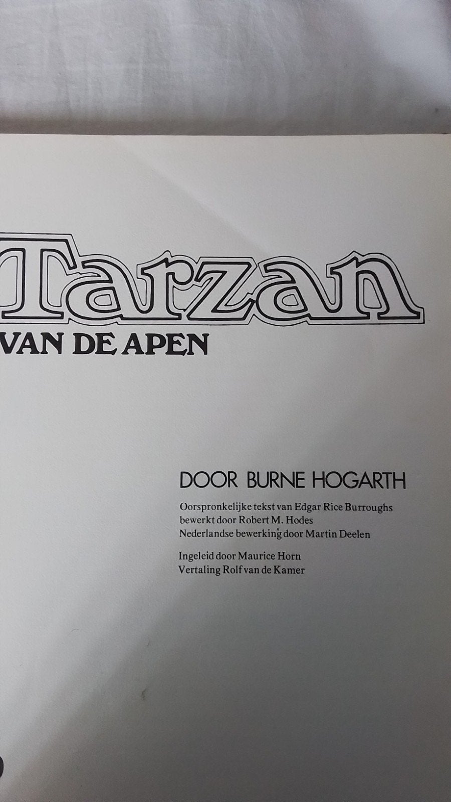 Tarzan van de apen, Eén stripboek, Ophalen of Verzenden, Gelezen