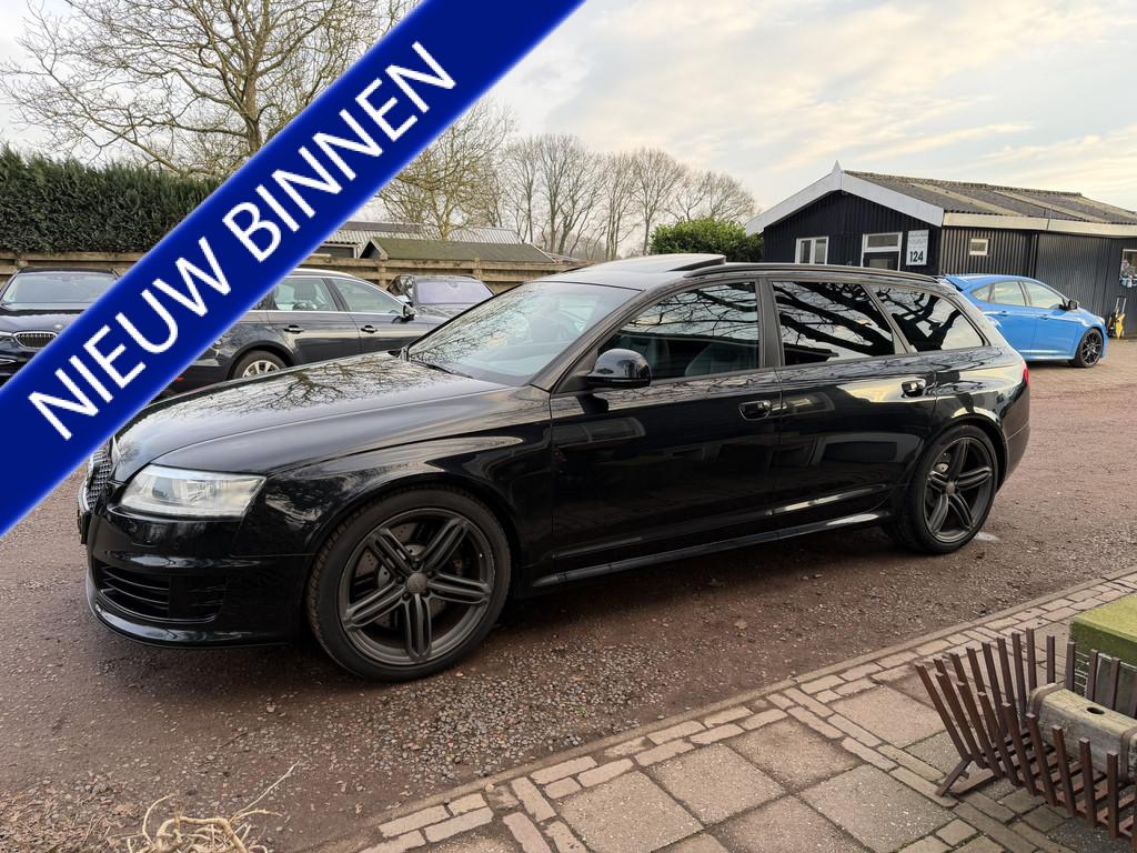 Audi Avant 5.0 TFSI RS 6 V10 (bj 2009, automaat), Automaat, Gebruikt, Leder, Vierwielaandrijving