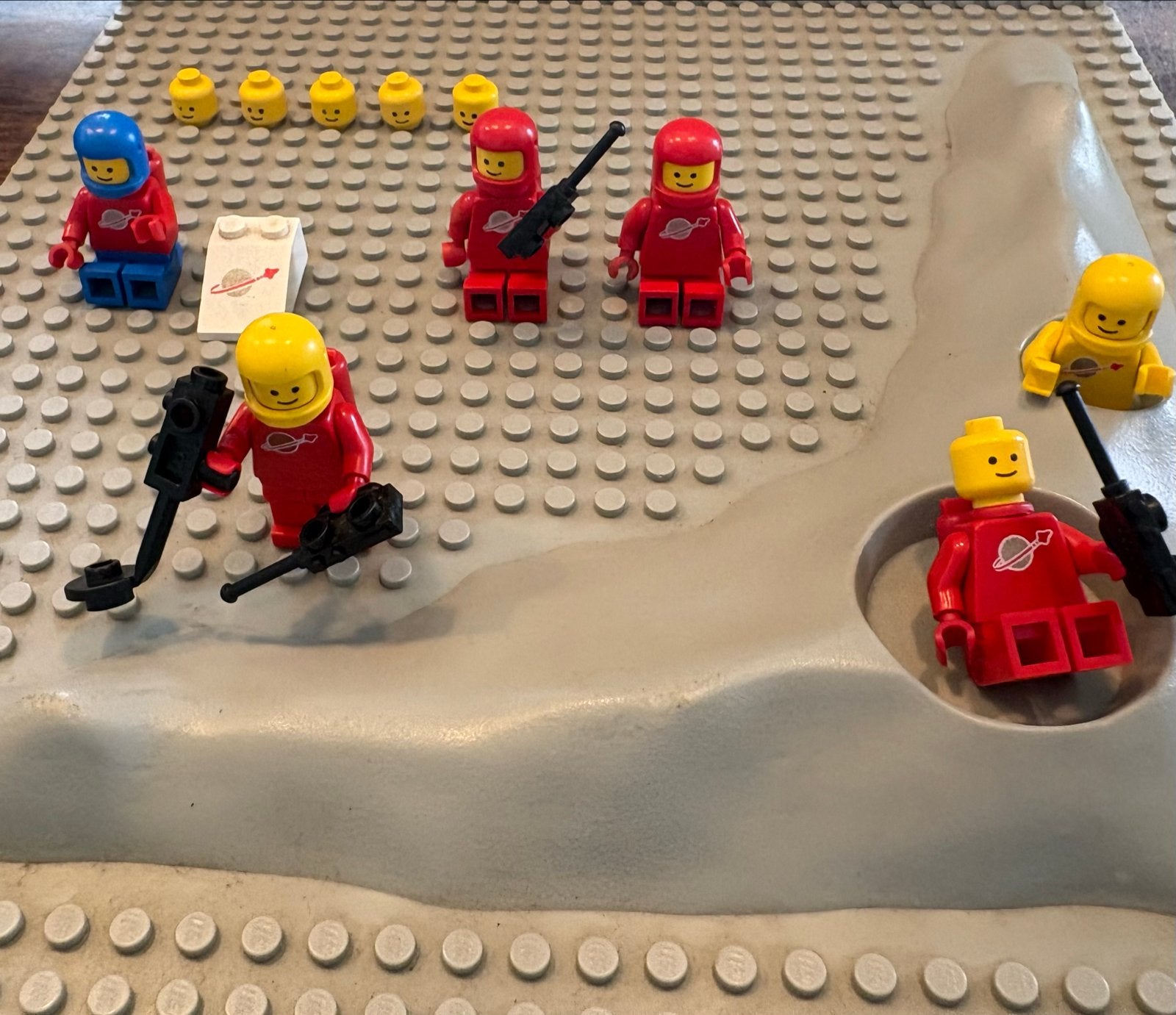 Vintage LEGO Classic Space Minifiguren en Onderdelen, Ophalen of Verzenden, Gebruikt, Overige merken