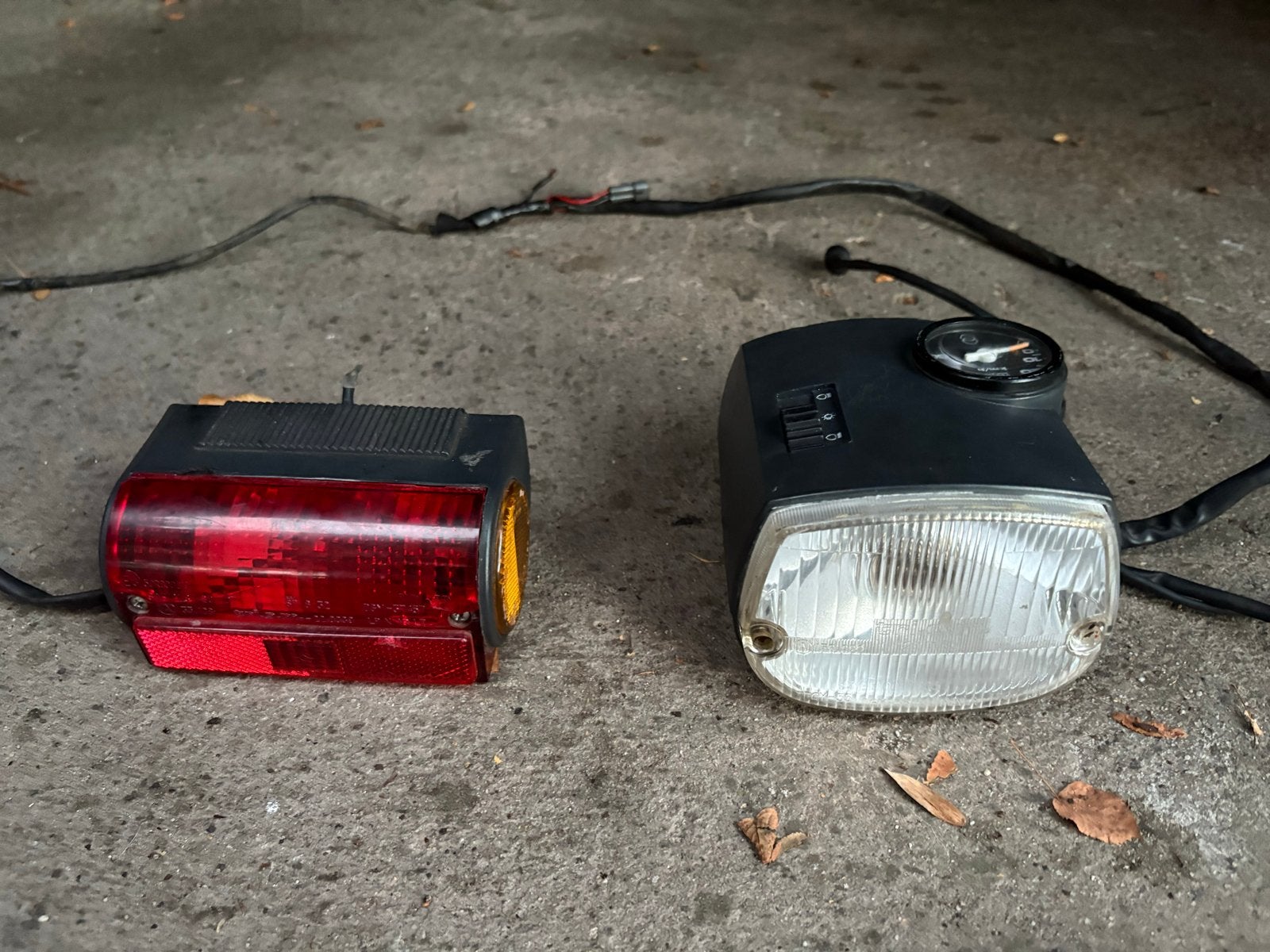 Piaggio Vespa Ciao Koplamp, Achterlicht en Elektronica, Ophalen of Verzenden, Gebruikt, Koplamp