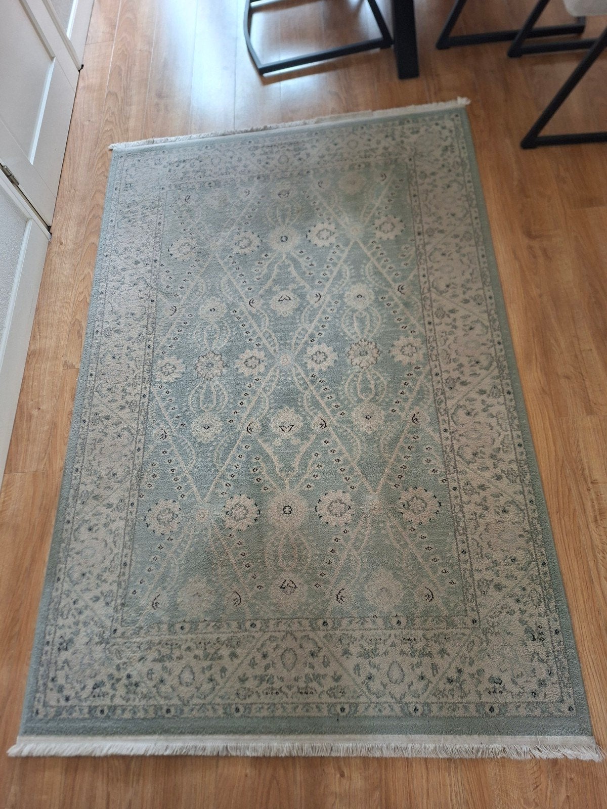 Vloerkleed 140x200 cm Ziegler Madison, Ophalen, Gebruikt, Groen, 150 tot 200 cm