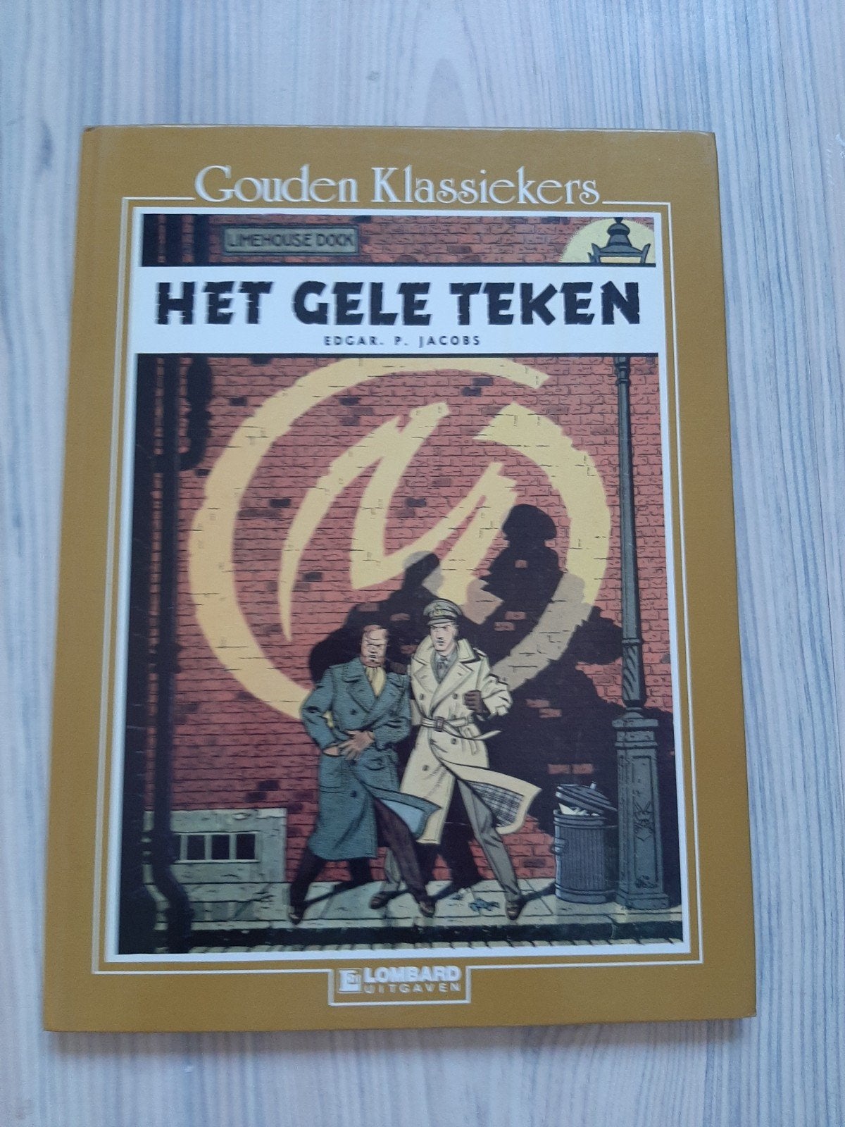 Het Gele Teken - Gouden Klassiekers - Hardcover, Eén stripboek, Ophalen of Verzenden, Gelezen, Edgar P. Jacobs