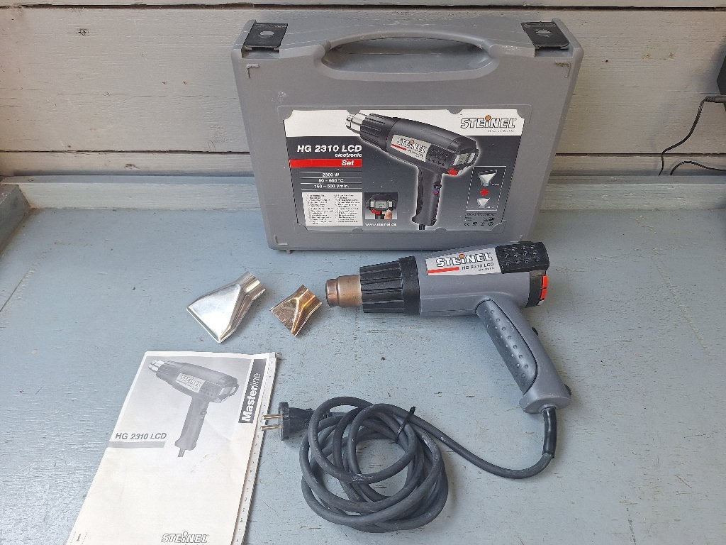 Steinel HG2310LCD hetelucht apparaat, Ophalen of Verzenden, Zo goed als nieuw